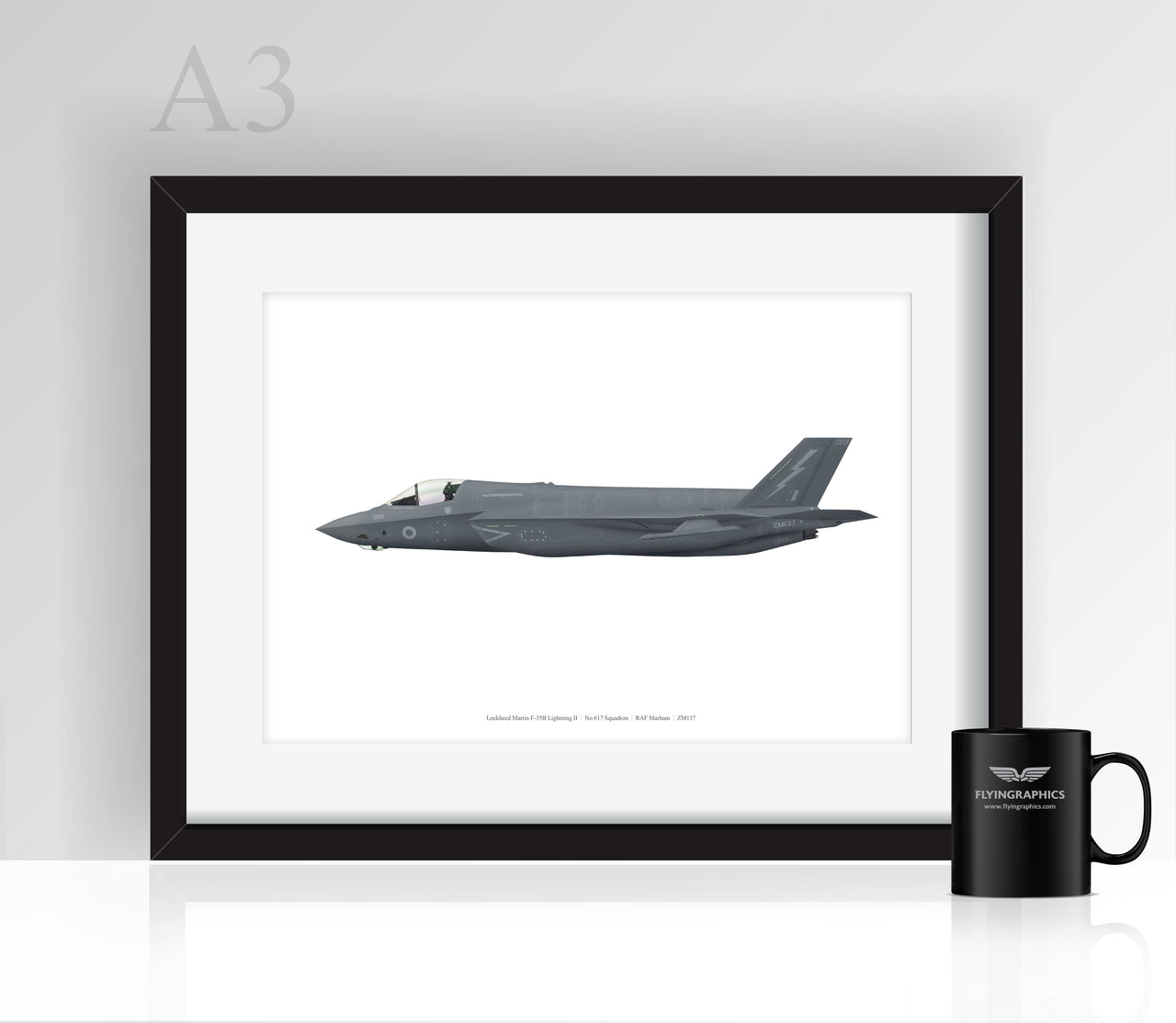 F-35B ZM137 - Poster