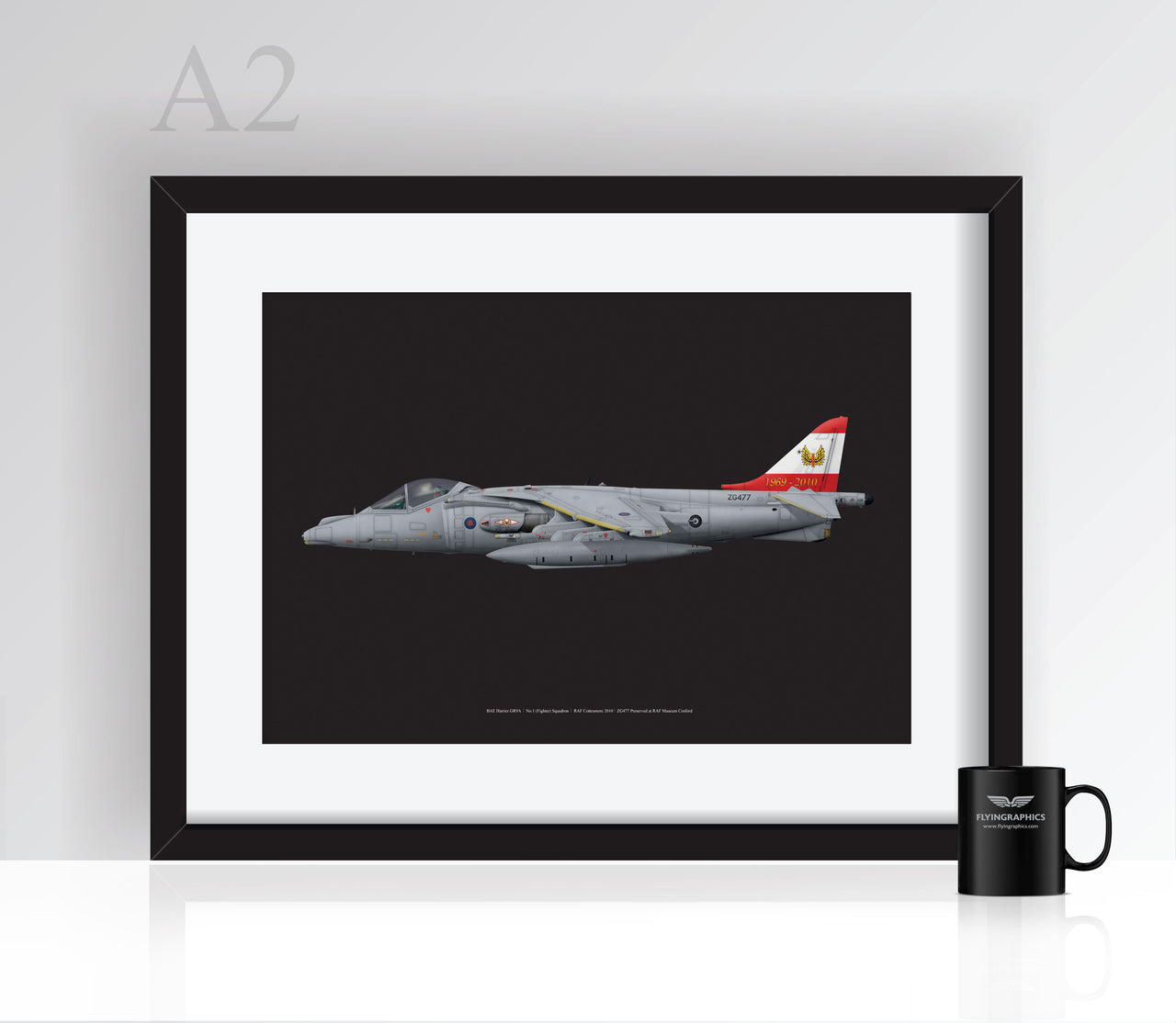 Harrier GR9 1SQN - Poster