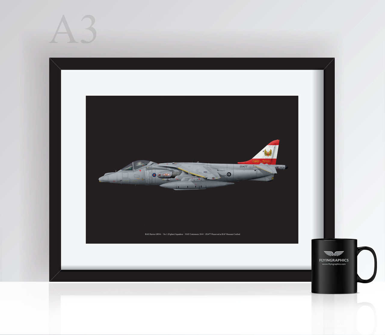 Harrier GR9 1SQN - Poster