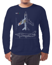 Thumbnail for Fiat G.91 - Long-sleeve T-shirt
