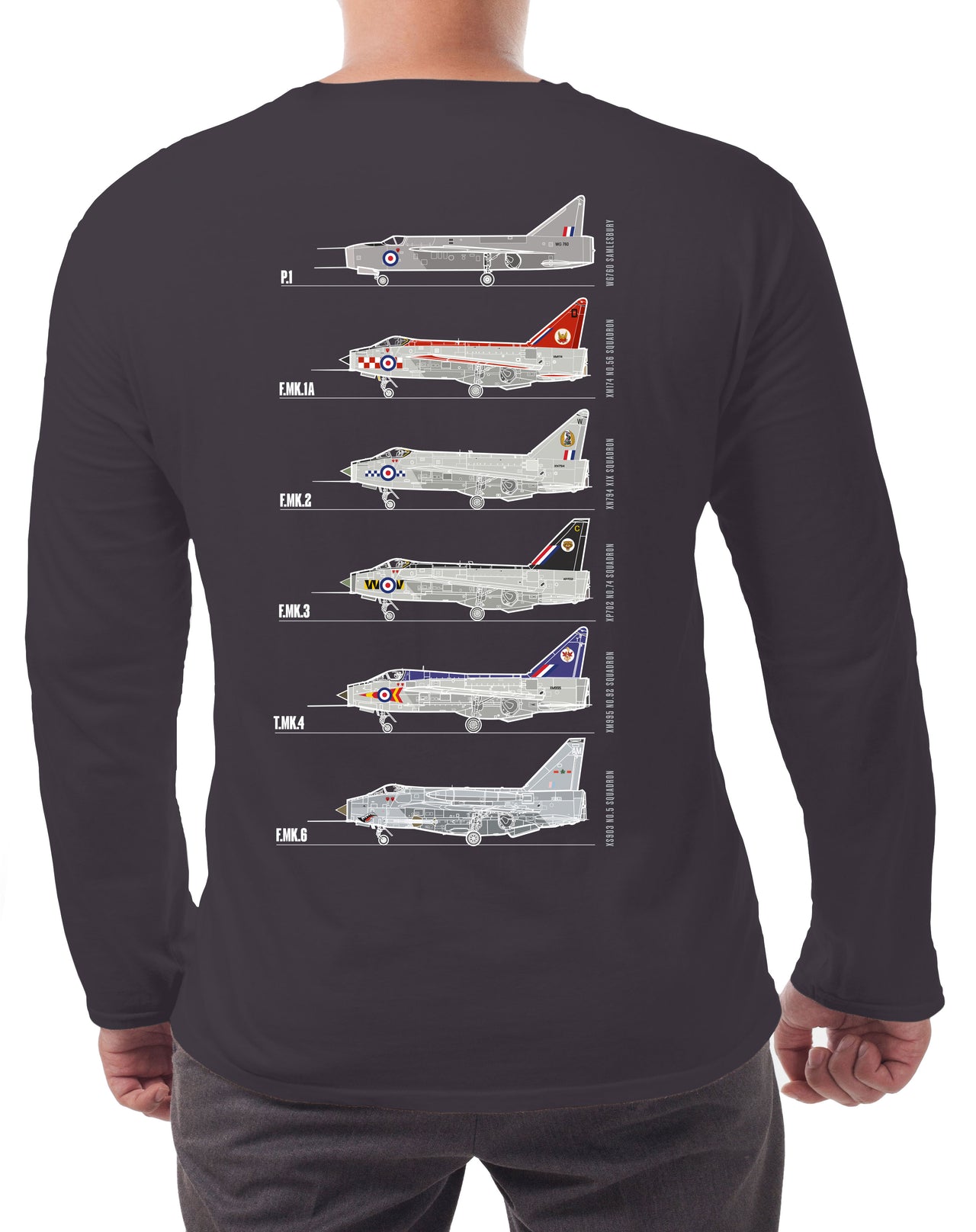 Lightning MK.6 - Long-sleeve T-shirt