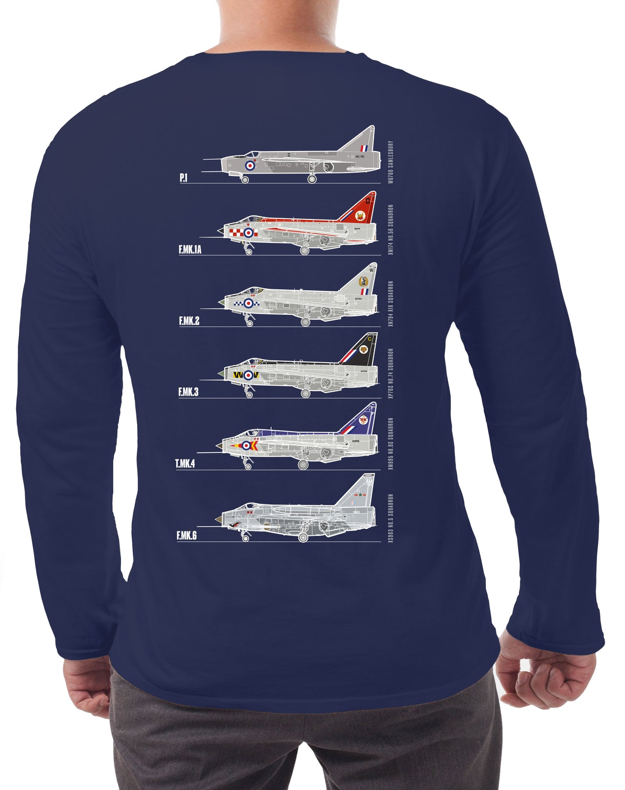 Lightning MK.6 - Long-sleeve T-shirt