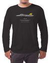 FA-18F Super Hornet VFA-32 - Long-sleeve T-shirt