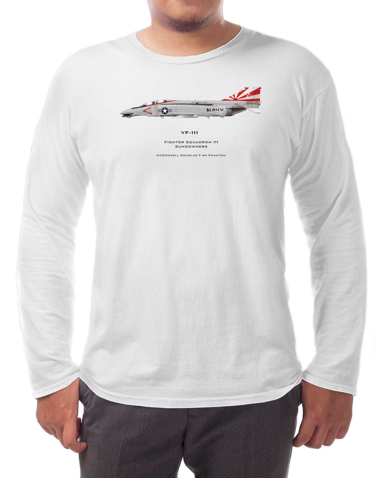 F-4 Phantom VF-111 - Long-sleeve T-shirt