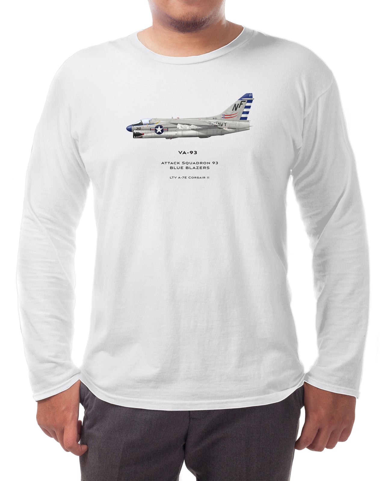 A-7 Corsair II VA-93 - Long-sleeve T-shirt