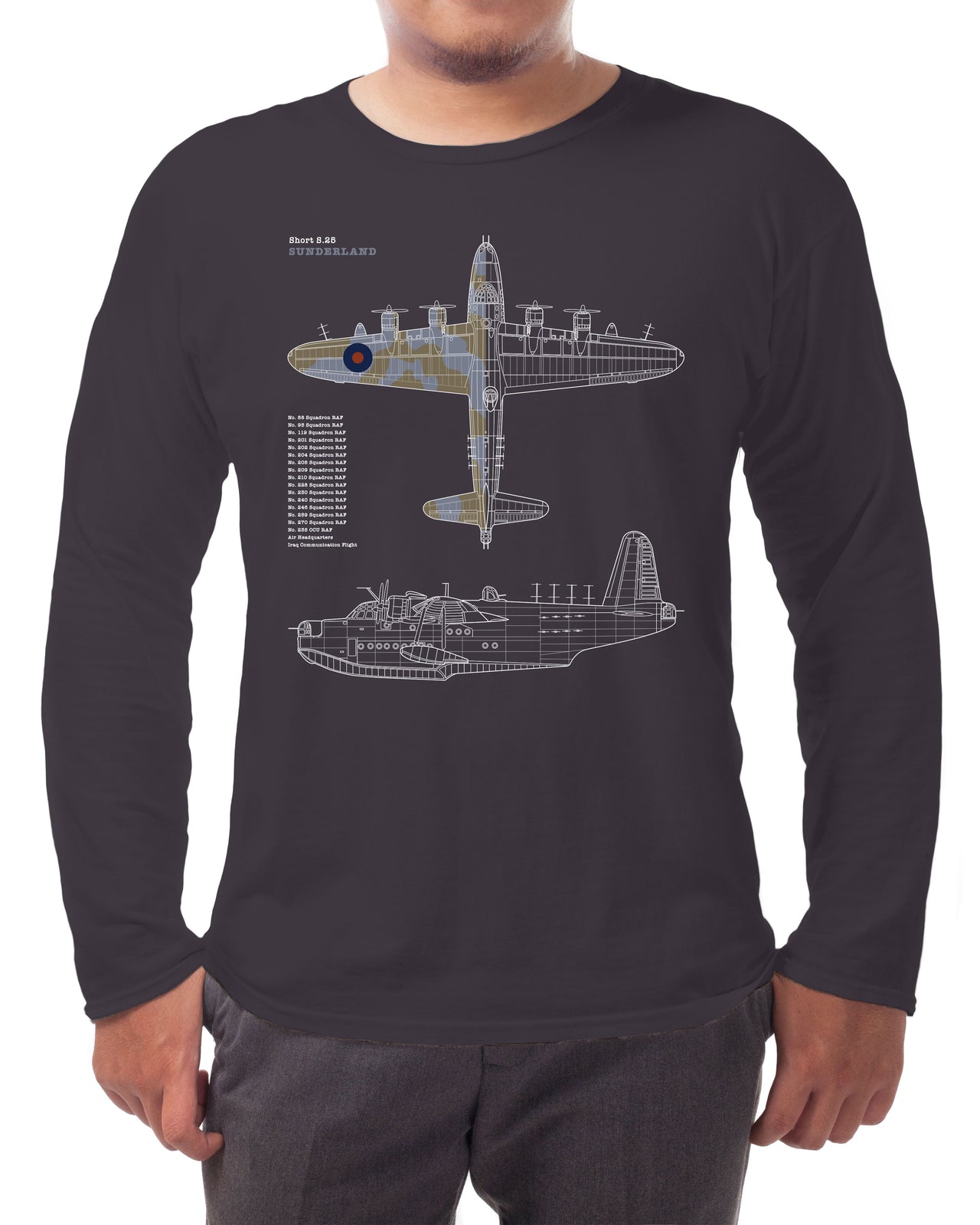 Short Sunderland - Long-sleeve T-shirt