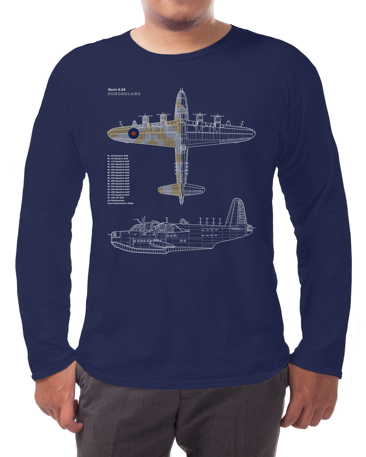 Short Sunderland - Long-sleeve T-shirt