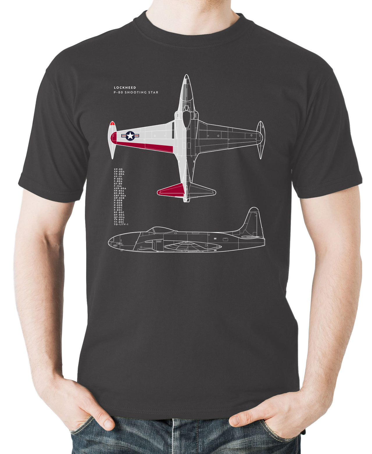 P-80 Shooting Star - T-shirt
