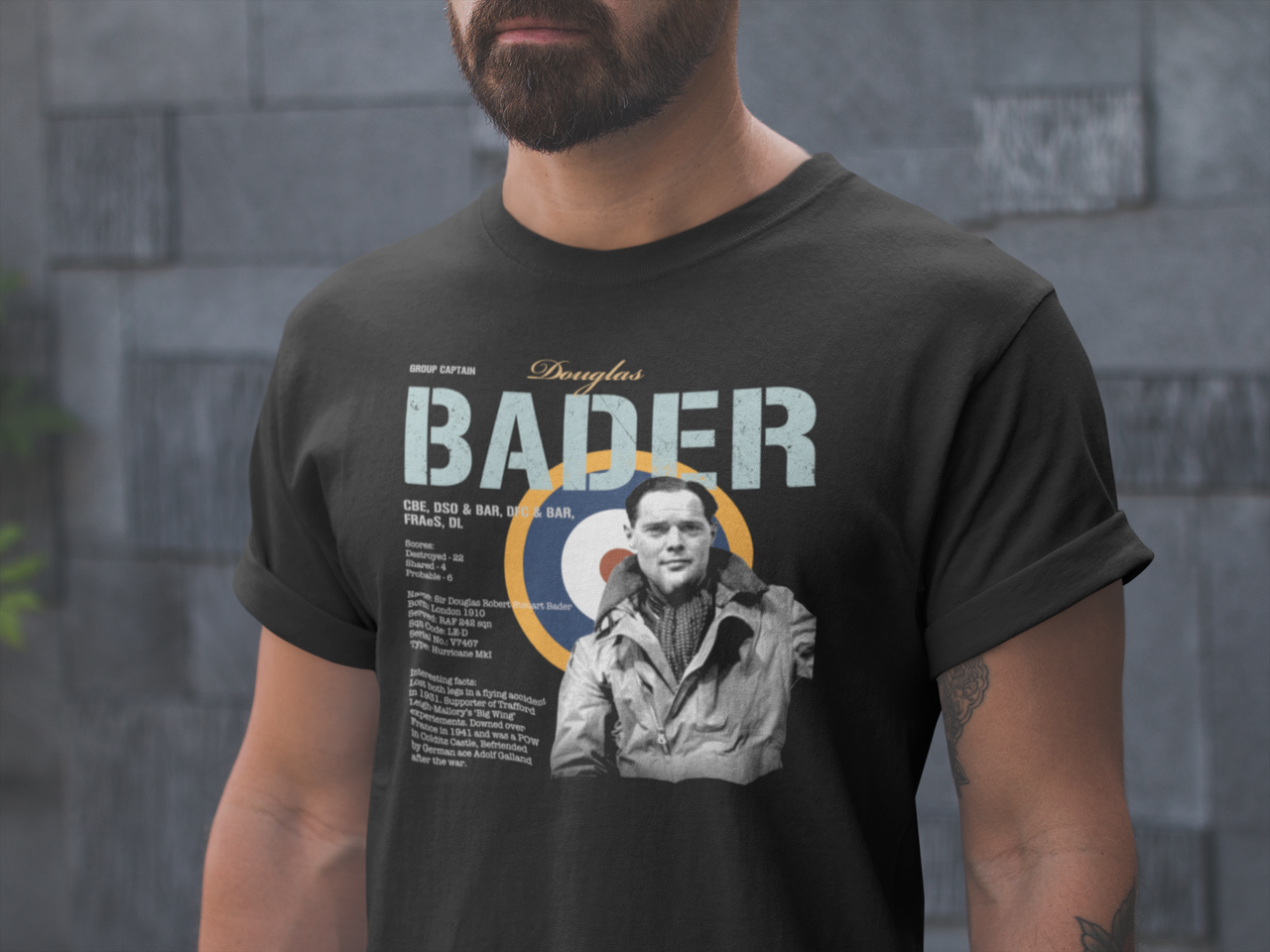Douglas Bader - T-shirt