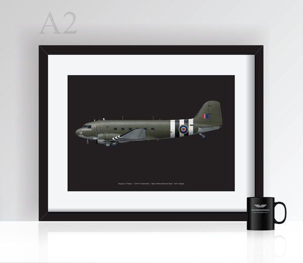 BBMF C-47 Dakota - Poster