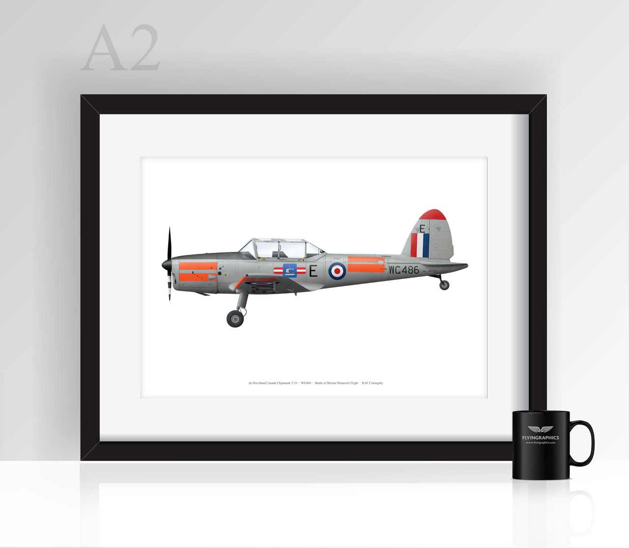 BBMF de Havilland Canada Chipmunk T.10 - Poster
