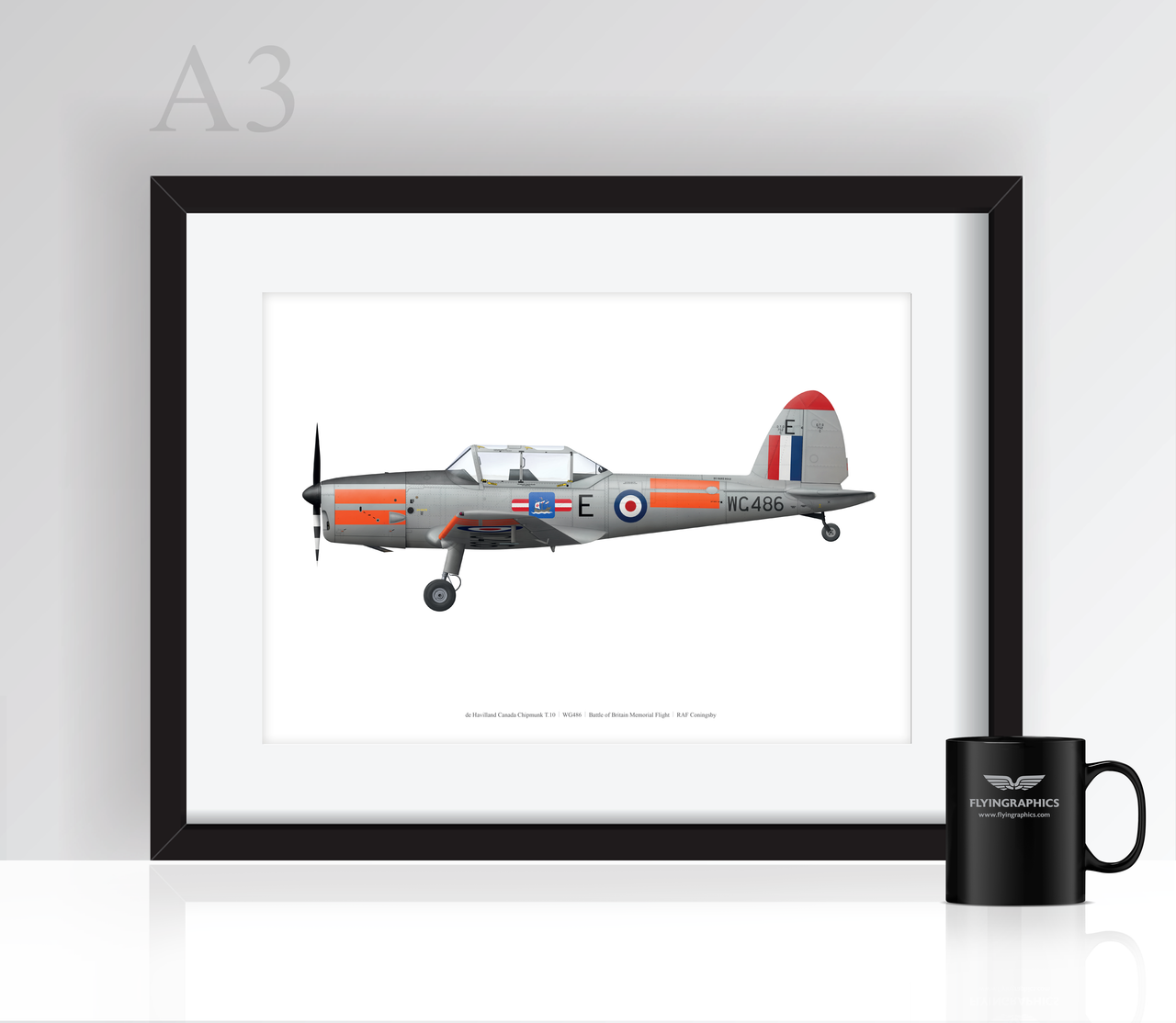 BBMF de Havilland Canada Chipmunk T.10 - Poster
