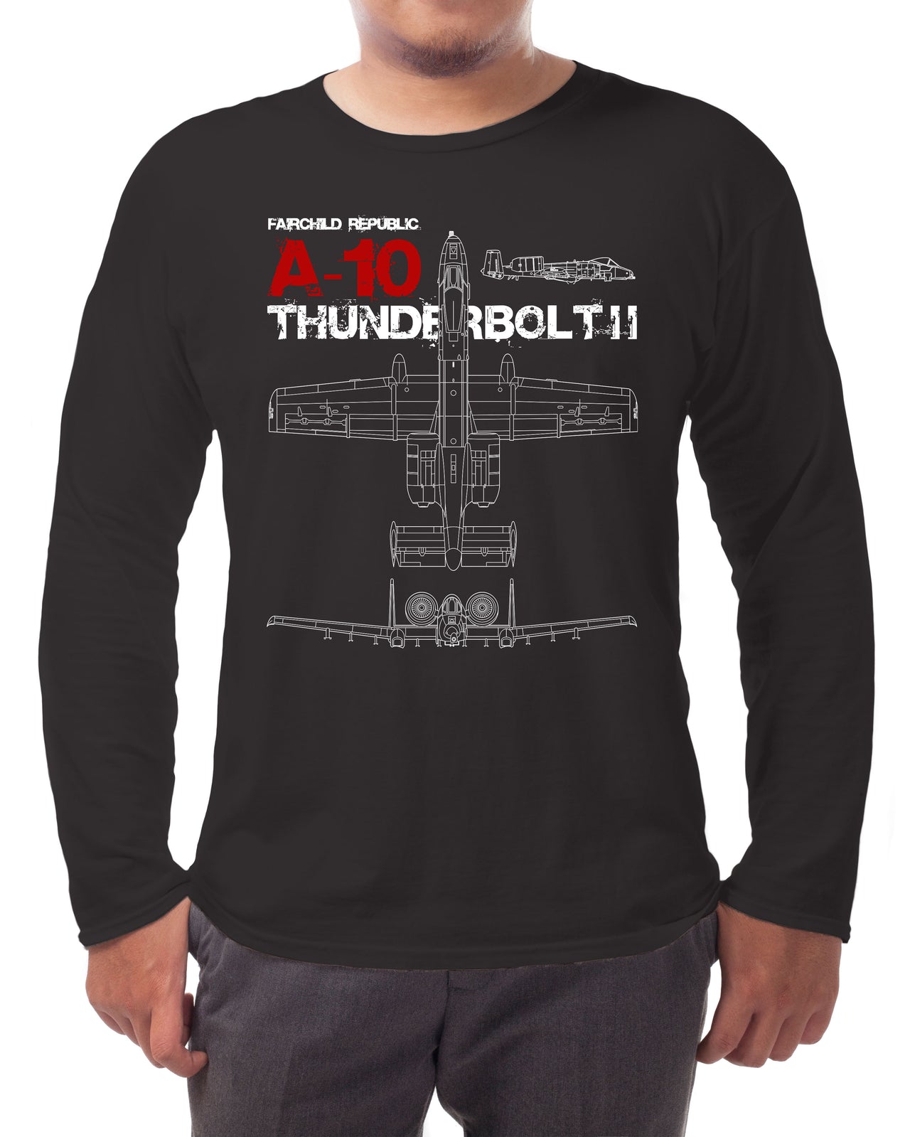 A-10 Thunderbolt II - Long-sleeve T-shirt