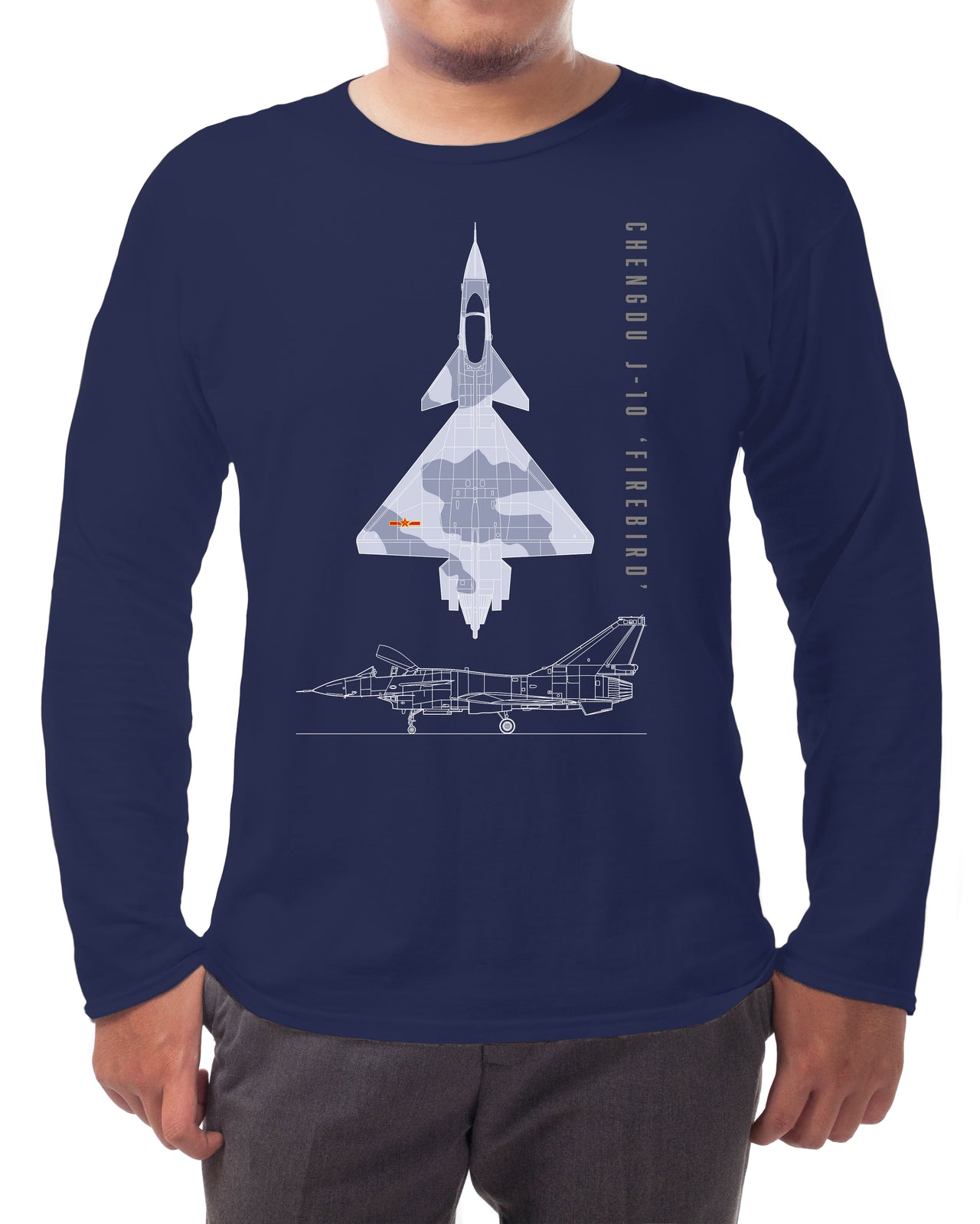 Chengdu J-10 - Long-sleeve T-shirt
