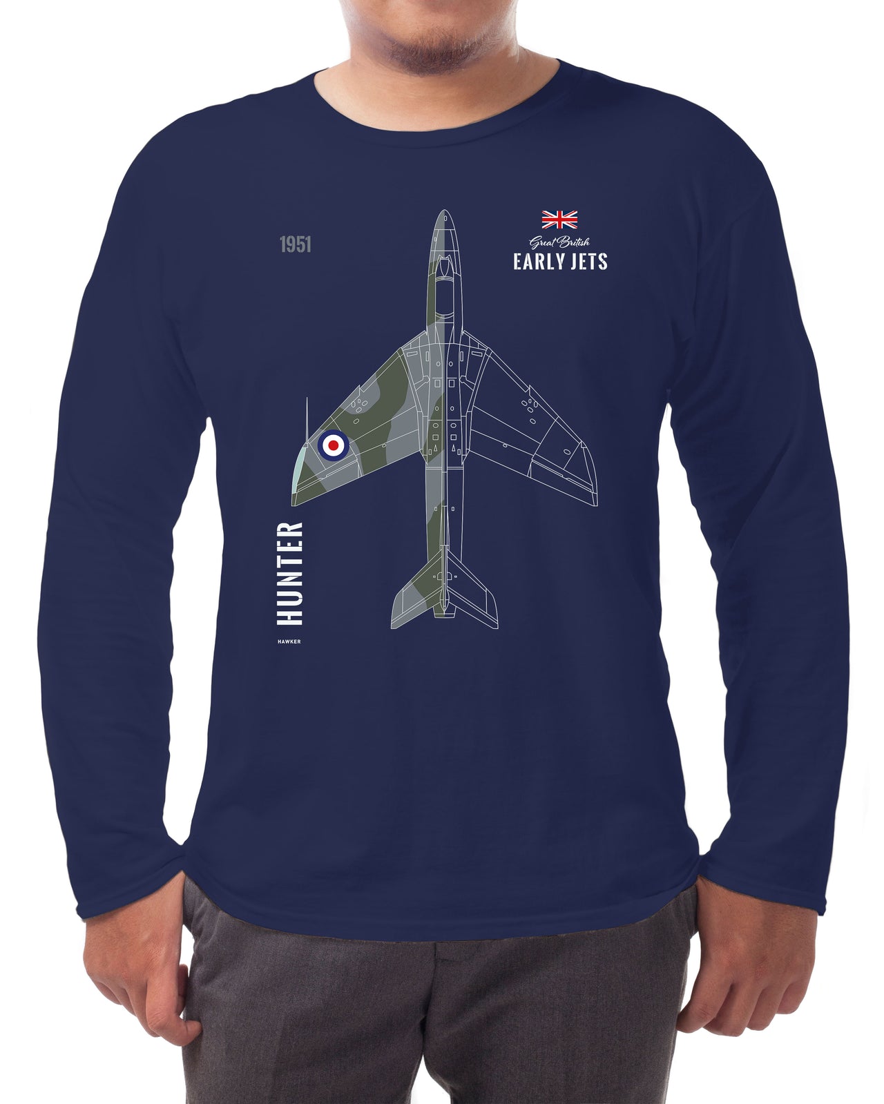 Hunter - Long-sleeve T-shirt