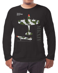 Thumbnail for Spitfire MK XIV - Long-sleeve T-shirt
