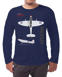 Thumbnail for Spitfire MK 24 - Long-sleeve T-shirt