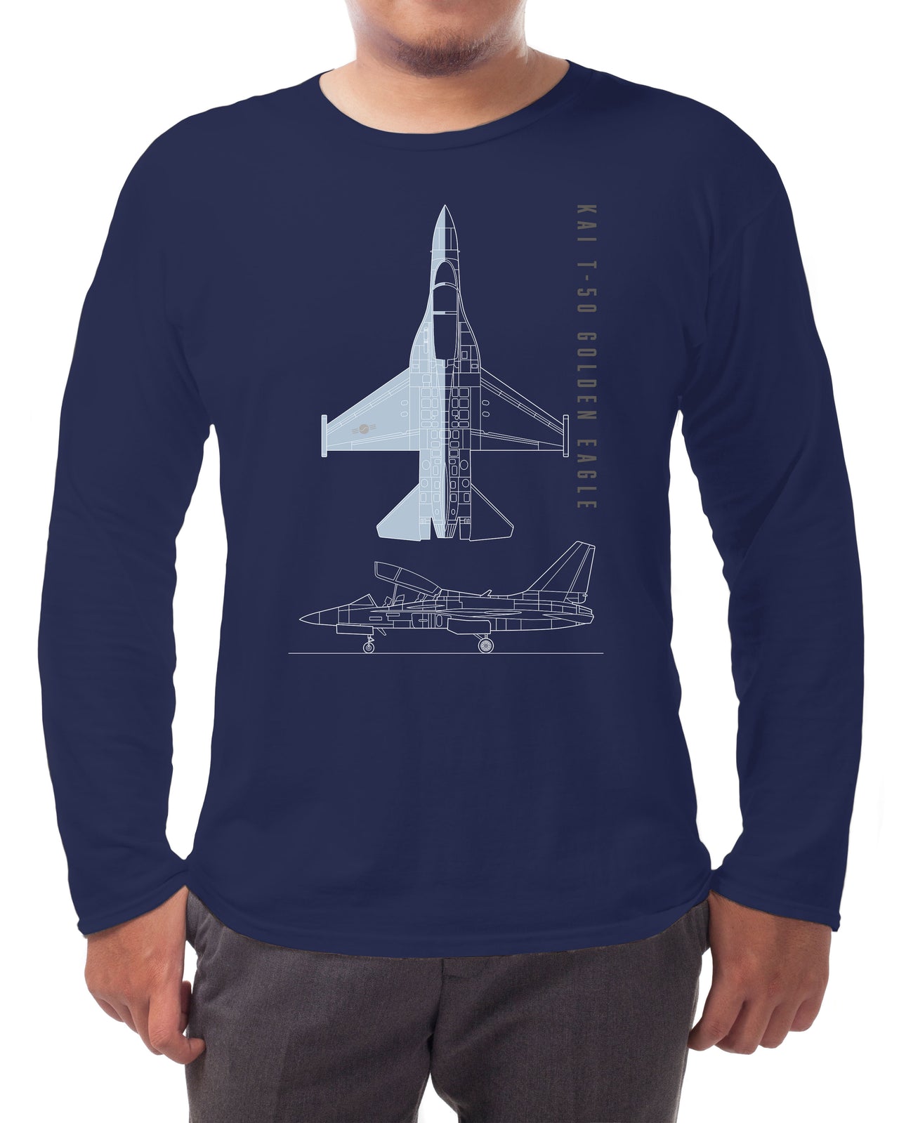 T-50 Golden Eagle - Long-sleeve T-shirt