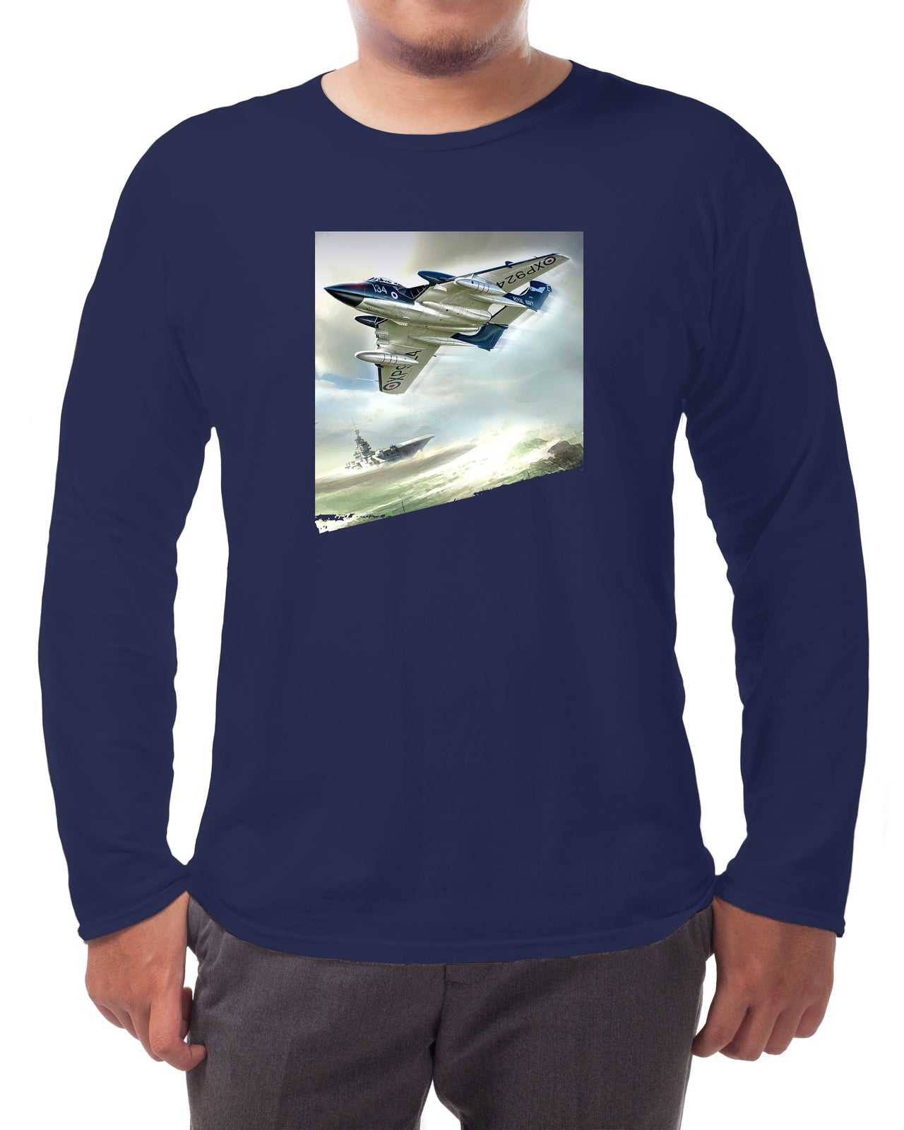 de Havilland Sea Vixen - Long-sleeve T-shirt