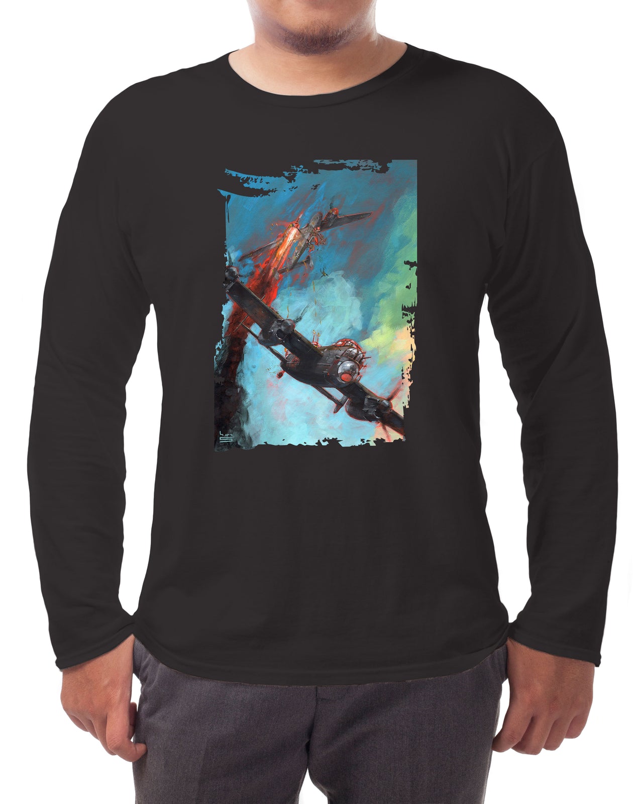 Lancaster - 'Holds her own' - Long-sleeve T-shirt
