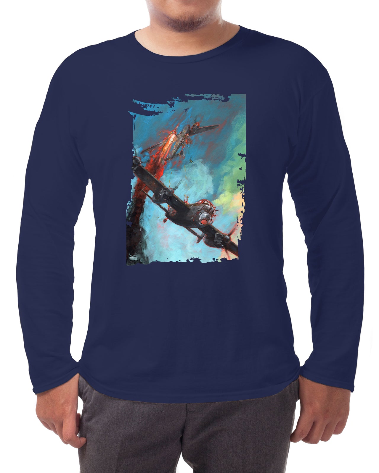 Lancaster - 'Holds her own' - Long-sleeve T-shirt