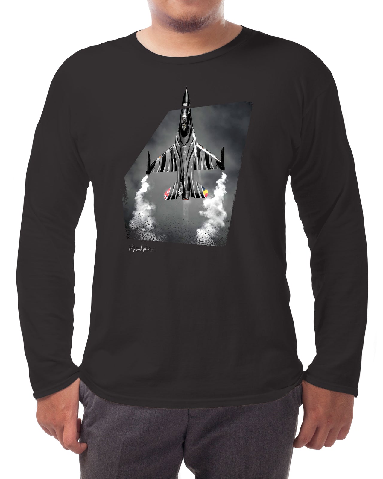 F-16 Belgian Air Force - Climb 01 - Long-sleeve T-shirt