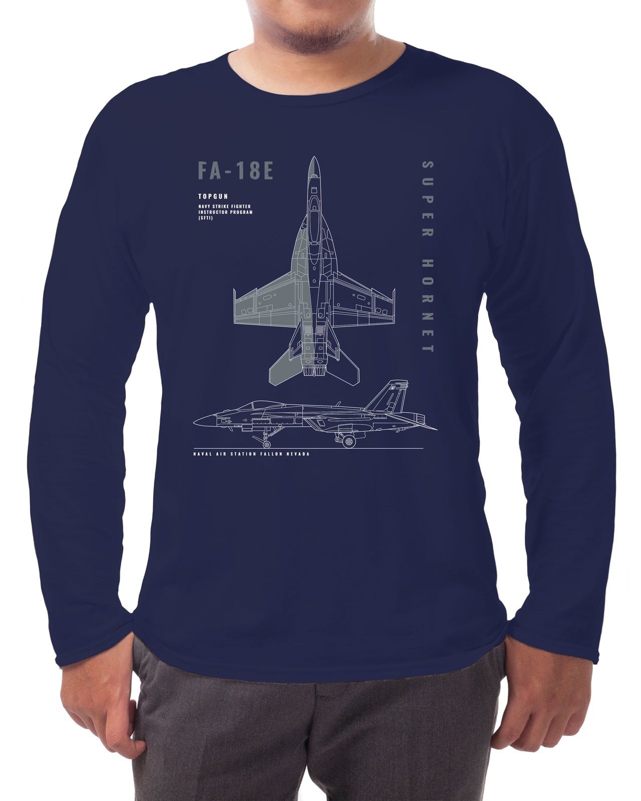 F/A-18E Super Hornet - Long-sleeve T-shirt
