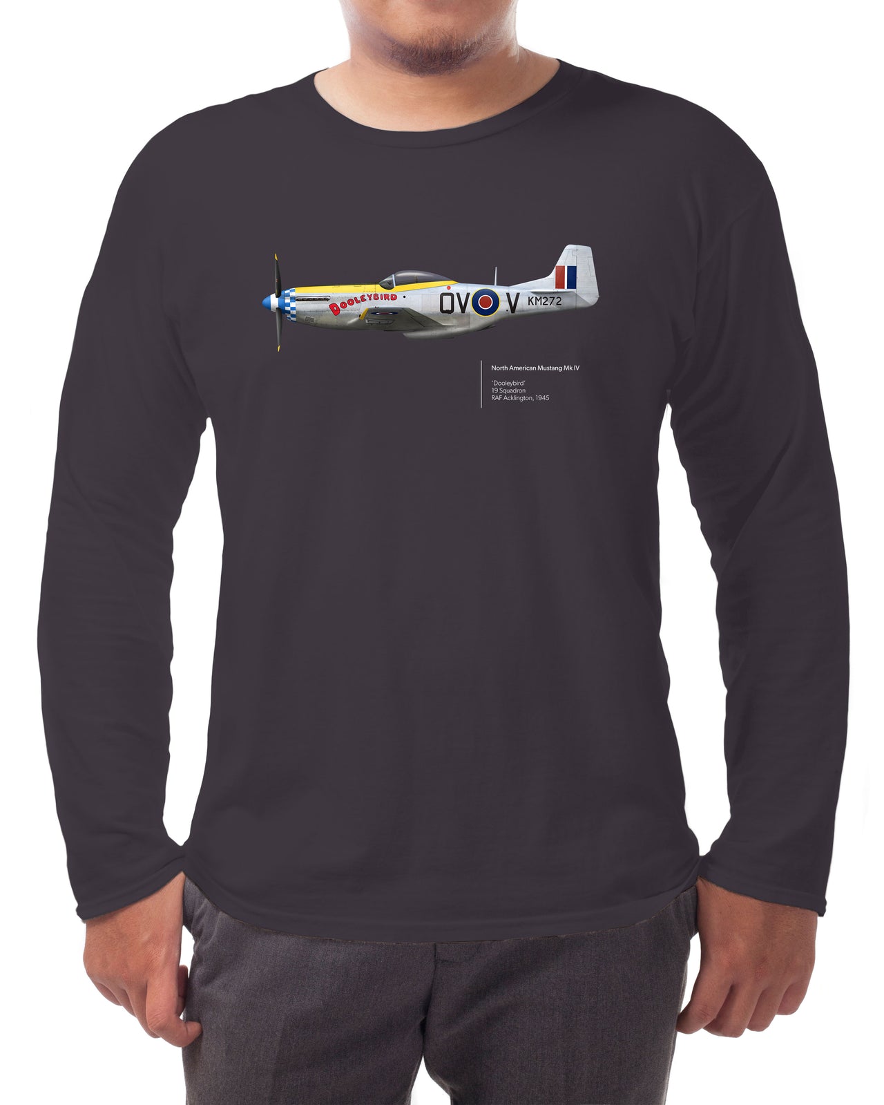 Mustang MK IV. - Long-sleeve T-shirt