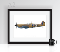 Thumbnail for BBMF Spitfire MK LF IXe - Poster