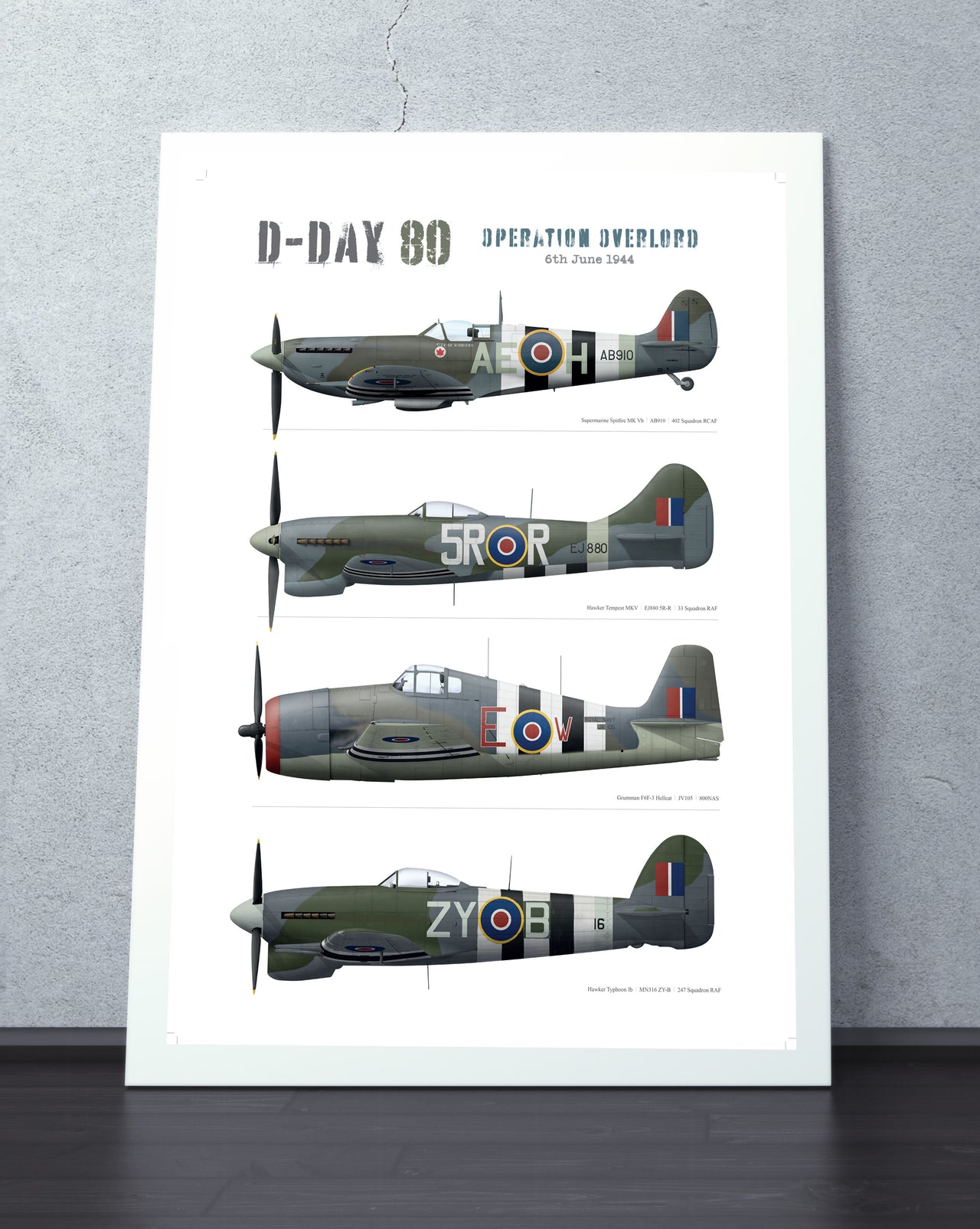 Aviation T-shirts of jets, classic warbirds and RAF aircraftFlyingraphics