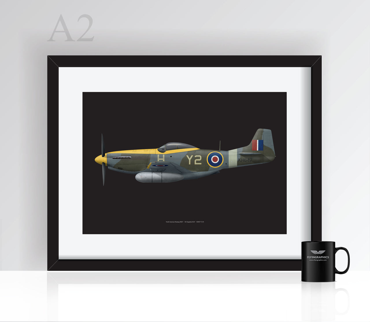 Mustang MKIV 442SQN - Poster