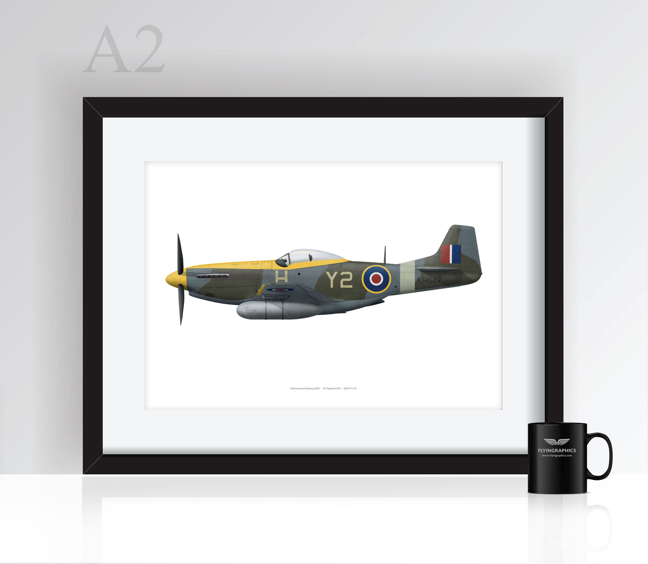 Mustang MKIV 442SQN - Poster