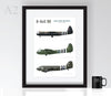 D-Day Glider & Tug Profiles - Poster