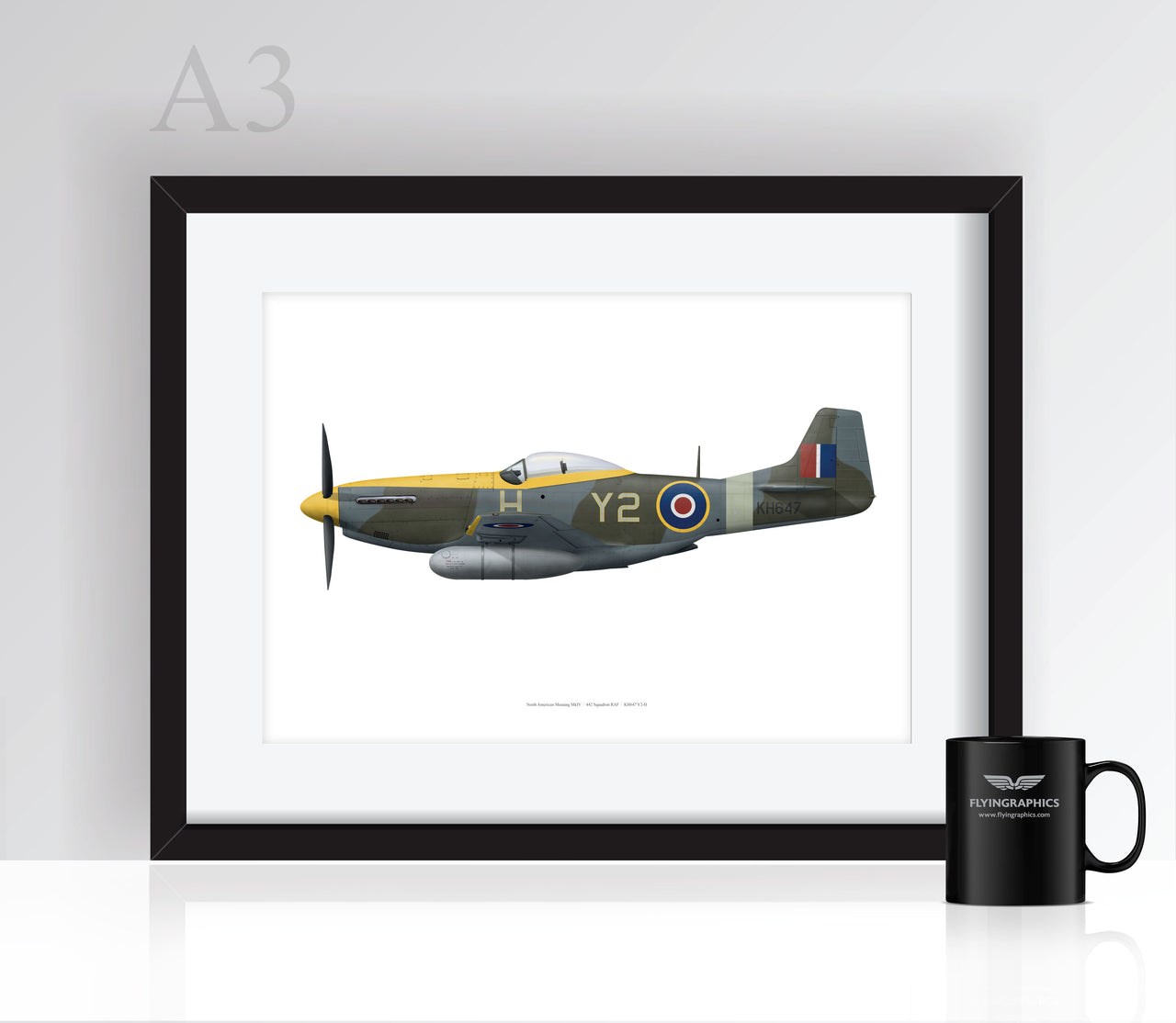 Mustang MKIV 442SQN - Poster