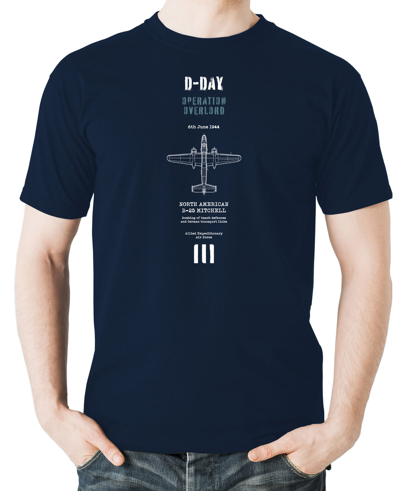 D-Day B-25 Mitchell - T-shirt