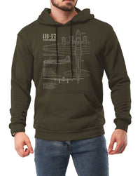 Thumbnail for B-17 Flying Fortress - Hoodie
