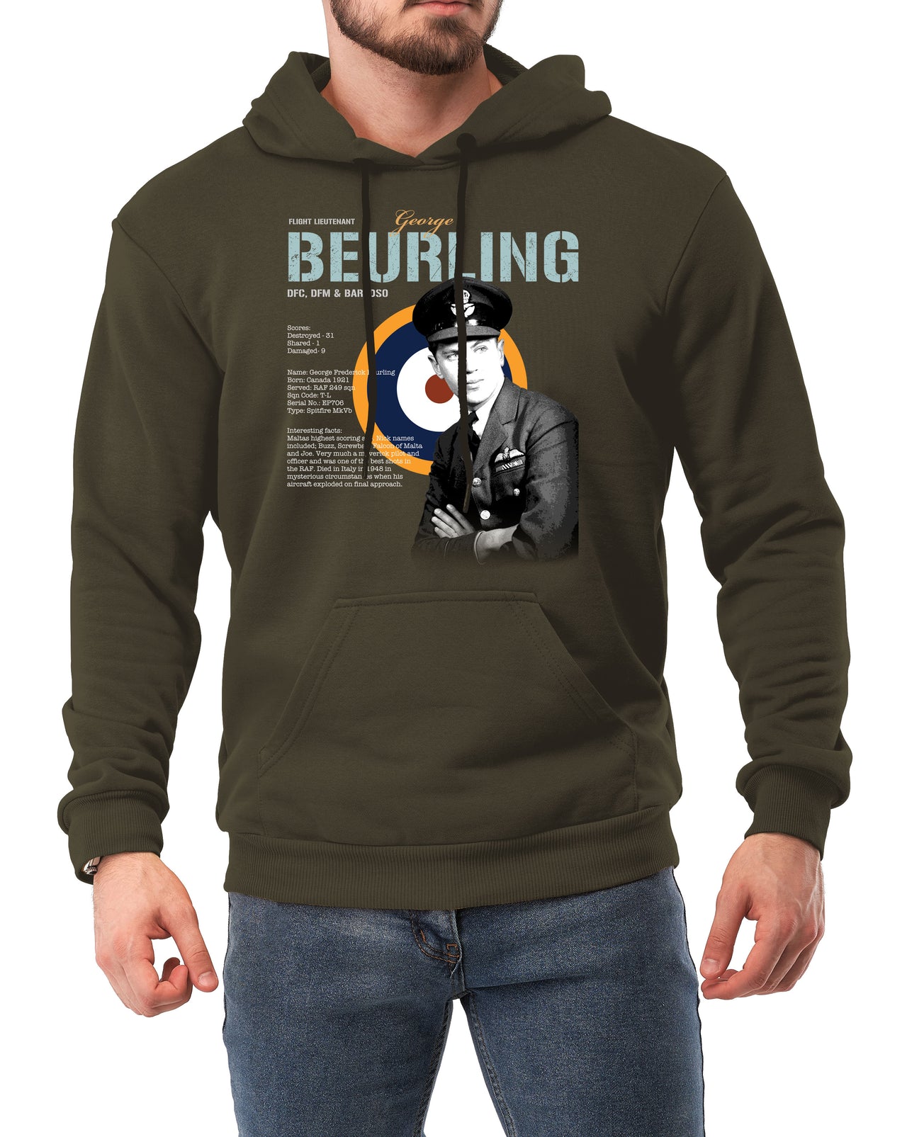 George Beurling - Hoodie