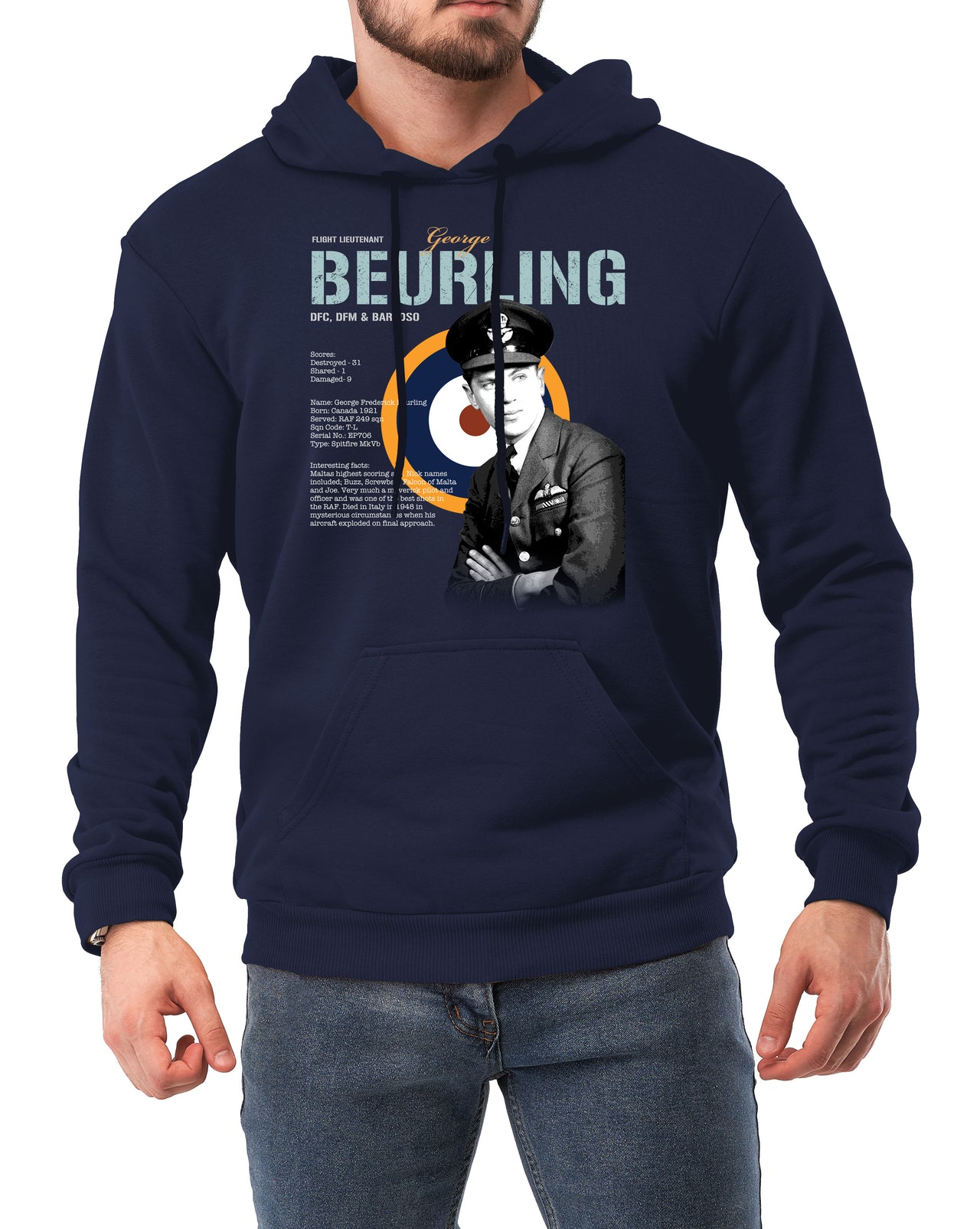 George Beurling - Hoodie