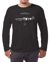 Thumbnail for Spitfire MK XIV D-Day - Long-sleeve T-shirt