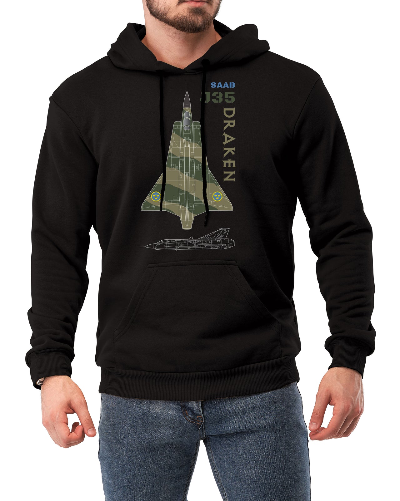 Saab Draken - Hoodie