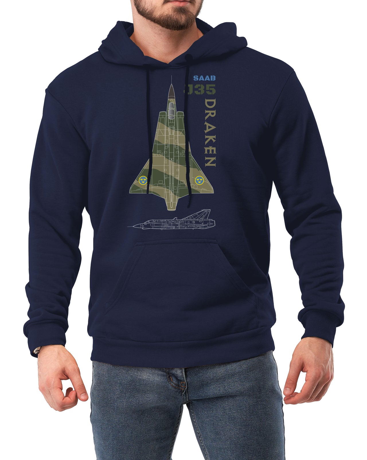 Saab Draken - Hoodie