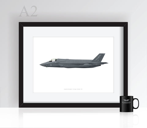 F-35B ZM137 - Poster