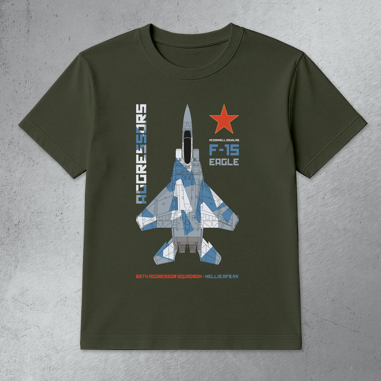 Aggressor F-15 Eagle - T-shirt