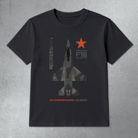 Thumbnail for Aggressor F-16 Fighting Falcon - T-shirt