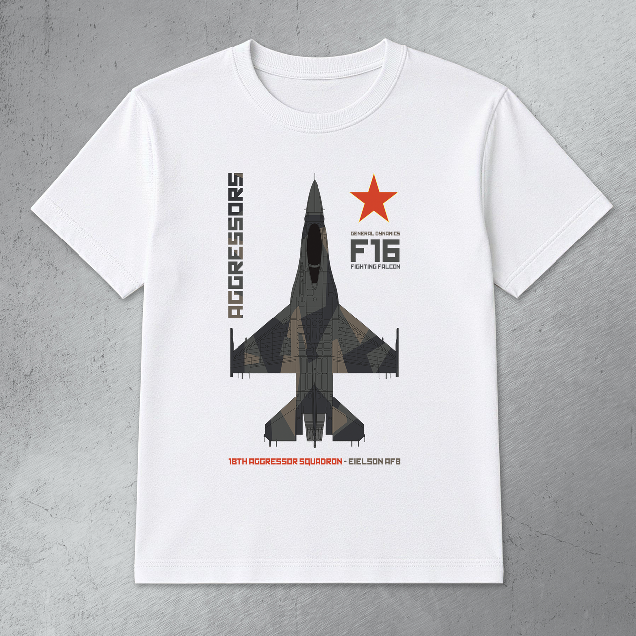 Aggressor F-16 Fighting Falcon - T-shirt