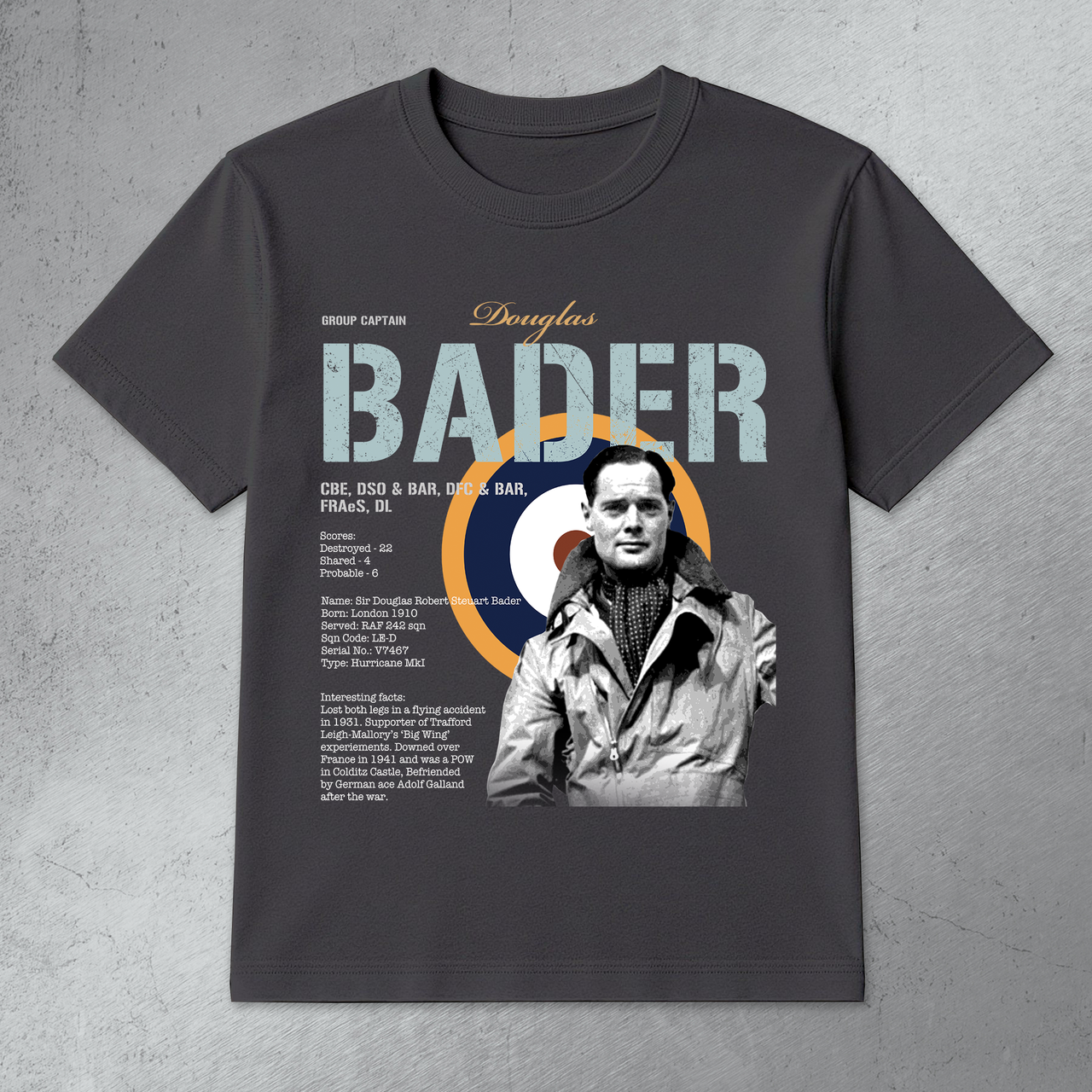 Douglas Bader - T-shirt