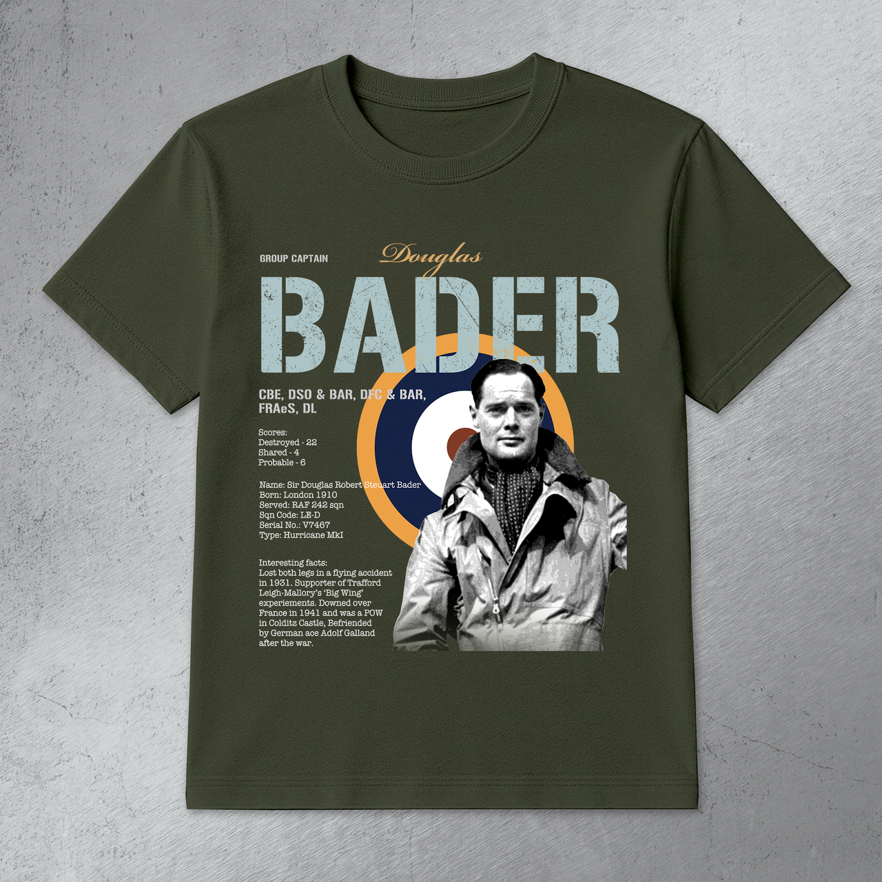 Douglas Bader - T-shirt