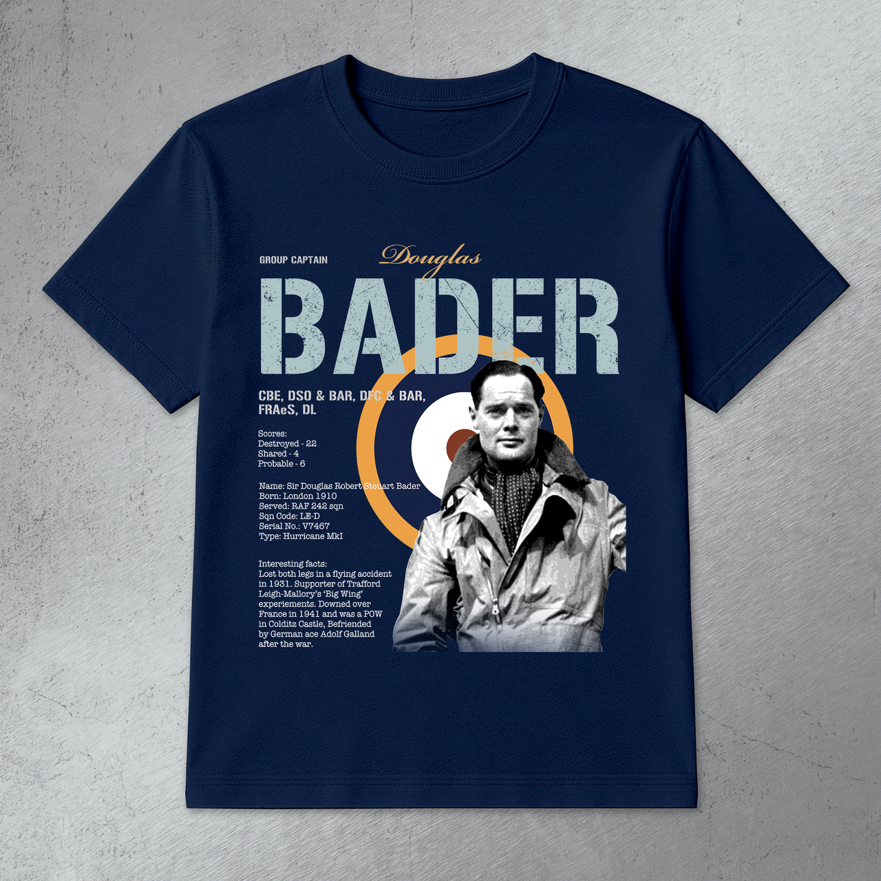 Douglas Bader - T-shirt