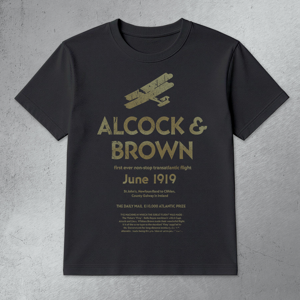 Alcock and Brown - T-shirt