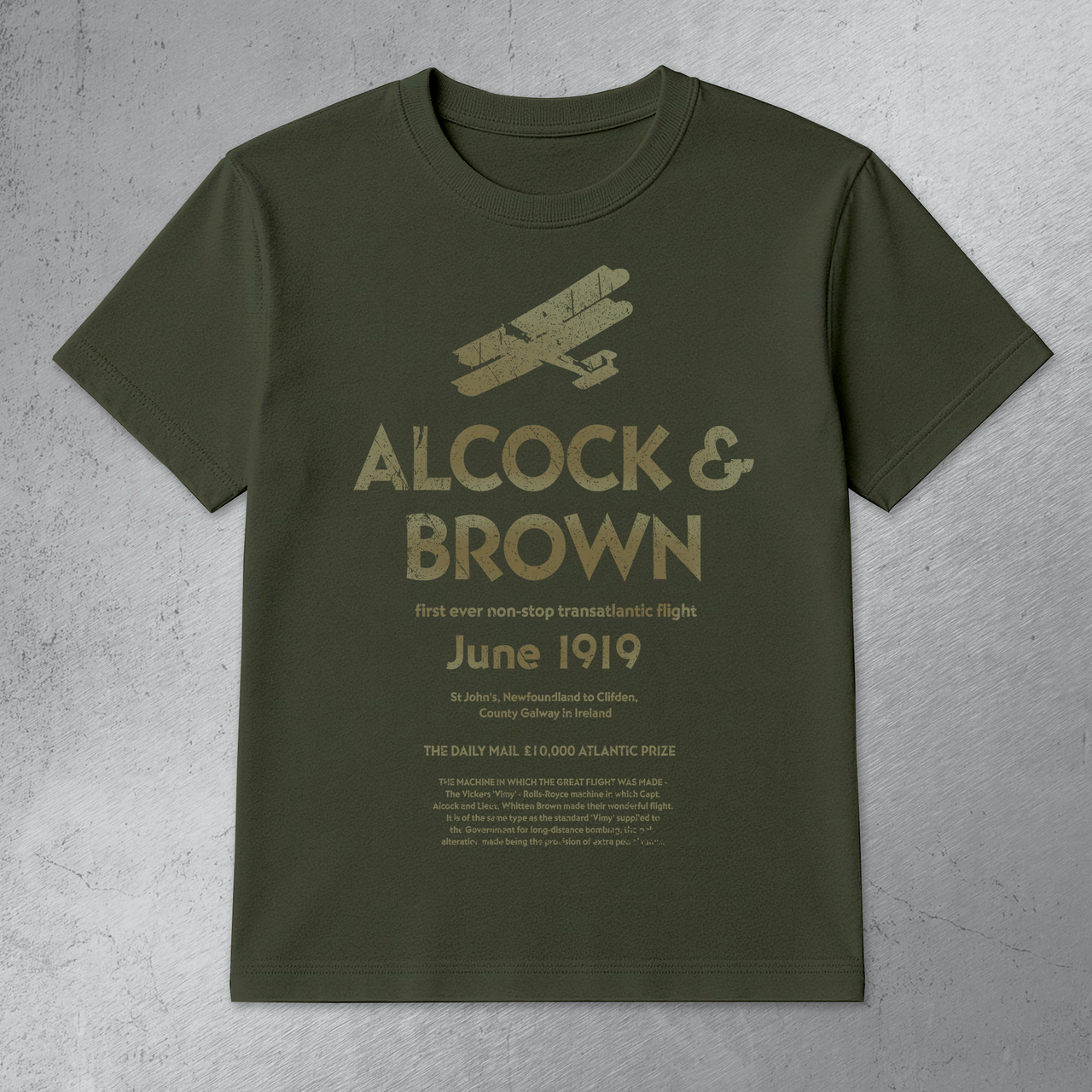 Alcock and Brown - T-shirt